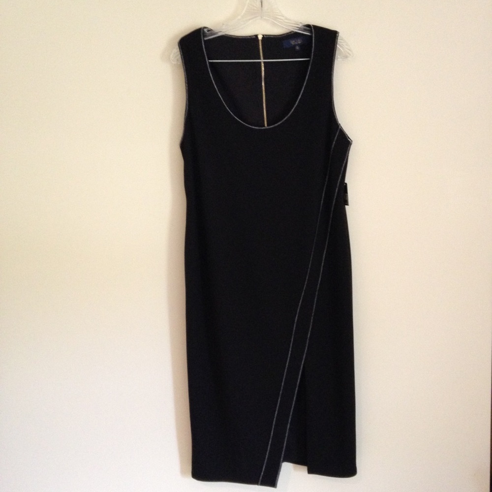 NWT RACHEL Rachel Roy Sleeveless Black Dress